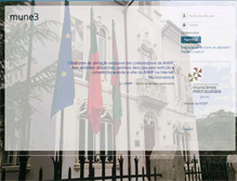 Tablet Screenshot of mune3.anmp.pt